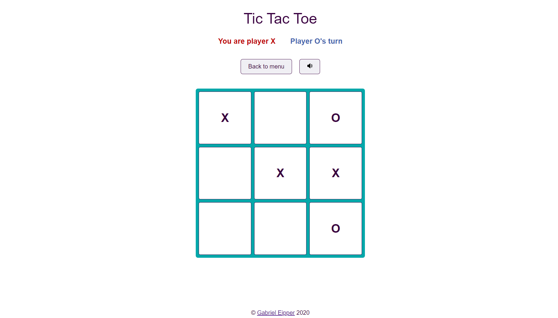TicTacToe Website Image